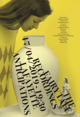 The Fairytale Recording (Lafayette Anticipations poster), Editions, 2019, Saâdane Afif
