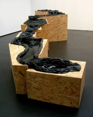 Ruisseau, Sculpture, 2005, Pierre Ardouvin