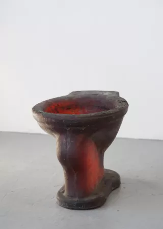 Toilet, Sculpture, 2013, Lutz Bacher