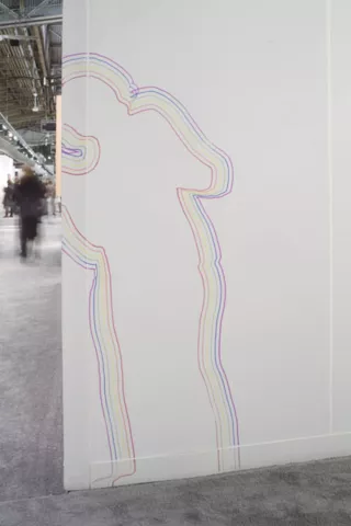 Untitled (Auric Outline, Liz), Dessin, 2007, Peter Coffin