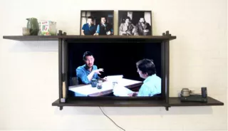 Rehearsal for a Reunion, Installation, 2013, Simon Fujiwara
