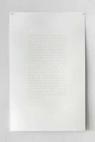 Pharmakon, Dessin, 2013, Ellie Ga