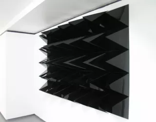 Anechoic Wall, 2008, Laurent Grasso