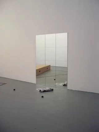 The push button is trivial, permanent illumination would be preferable, Installation, 2005, George Henry Longly