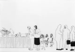 Sans titre, Dessin, 2005, Petra Mrzyk