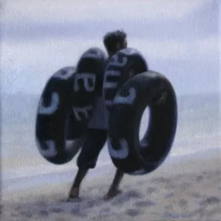 Enfermé dehors 1 & 2 - Thaïlande, Peinture, 2006, Audrey Nervi