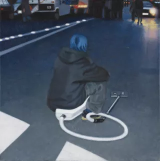 The Cleaner, Paris, Peinture, 2005, Audrey Nervi