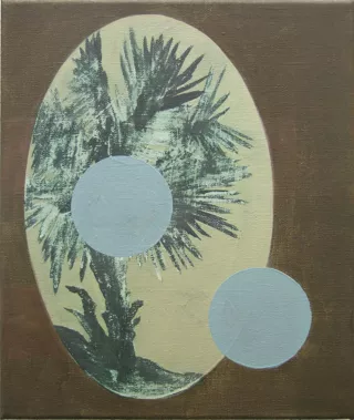 Palm, Peinture, 2007, Anne Neukamp