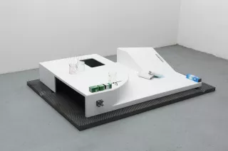 In place of (Mint), 2015, Magali Reus