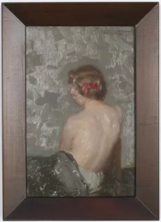 Rose, Peinture, 2009, Markus Schinwald