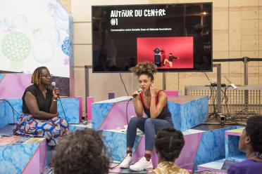 Conversation entre Danielle Dean et Maboula Soumahoro à l'occasion de la journée Autour du Centre #1, 7 juillet 2018