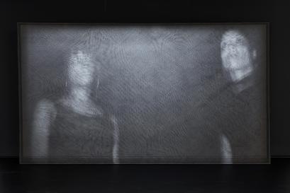 Paul Maheke en collaboration avec Ligia Lewis et Mélika Ngombe Kolongo, <i>Levant</i>, Vue de l'installation pour l'exposition <i>Le centre ne peut tenir</i>, 2018