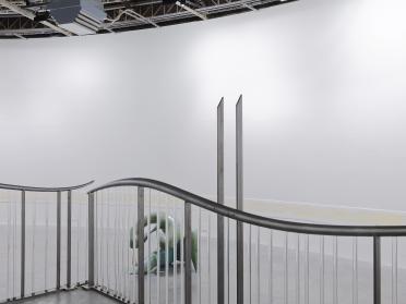 Exhibition view of <i>Days are Dogs</i> and <i>Garde-Fou</i>, 