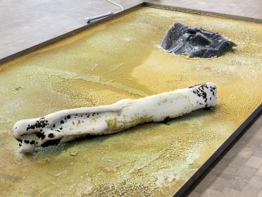 Isabelle Andriessen, <i>Tidal Spill</i>, 2018. Installation view, Lafayette Anticipations – Fondation d’entreprise Galeries Lafayette, Paris, 2018. Produced by Lafayette Anticipations, Paris